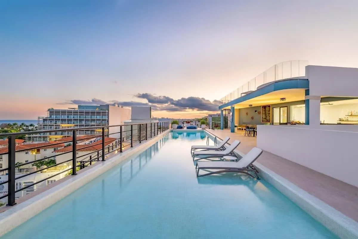 Luxury 2Br 2Ba Ocean View 200M From Beach Playa del Carmen 0*,  Mexico