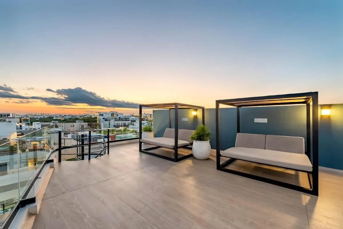 Luxury 2Br 2Ba Ocean View 200M From Beach Playa del Carmen Apartment