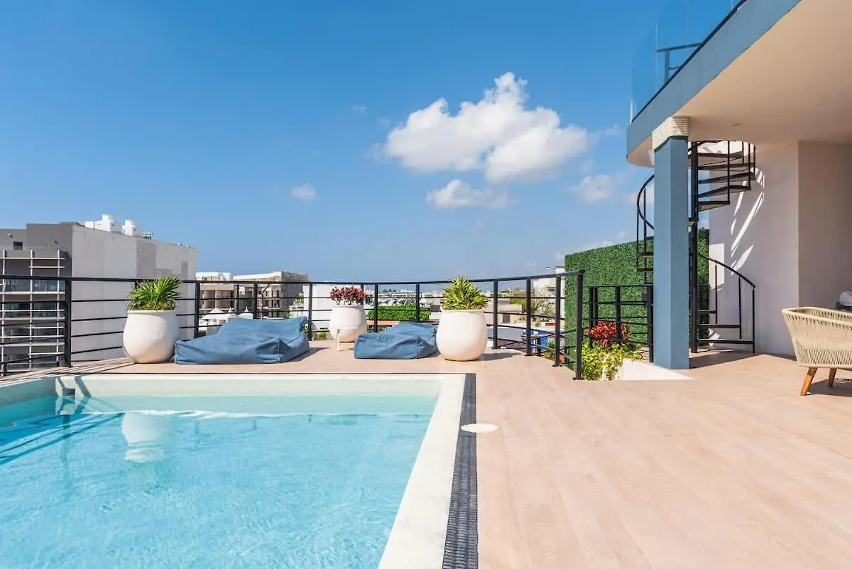 Luxury 2Br 2Ba Ocean View 200M From Beach Playa del Carmen