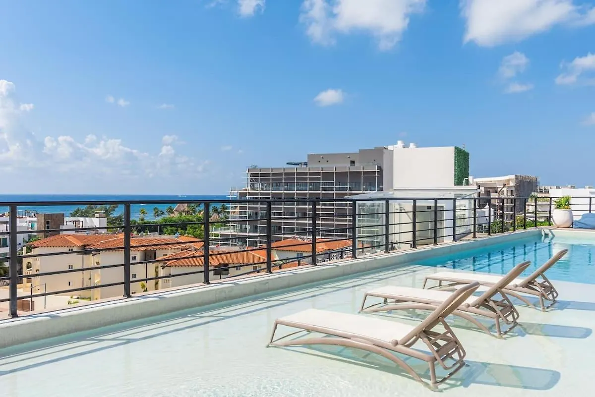 Luxury 2Br 2Ba Ocean View 200M From Beach Playa del Carmen