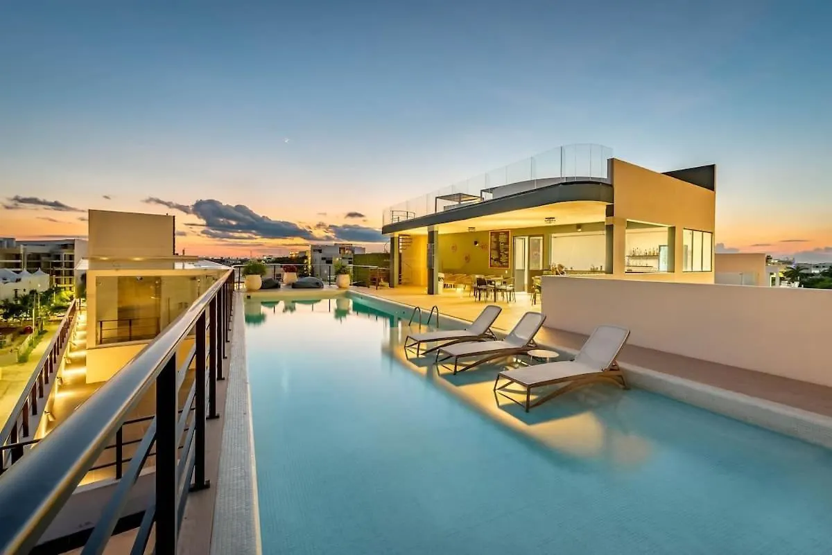 Luxury 2Br 2Ba Ocean View 200M From Beach Playa del Carmen